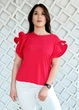Футболка з рукавами червона New Collection Італія ML 14-702 - зображення 2