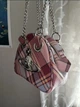Жіноча сумка Vivienne Westwood Vegan Archive Orb / Брендова рожве сумка вівьєн вествуд зі срібним ланцюжком та великим фірмовим лого-орбом - изображение 4