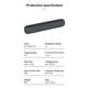 Портативна Bluetooth колонка Xdobo Elegance Bar Gray/Black - зображення 9