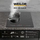 Варочная поверхность электрическая Weilor WHC 445 BLACK - изображение 3