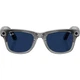 Смарт-очки Ray-Ban Meta Wayfarer Gen 2 Large Shiny Transparent Grey Frame/Clear to Sapphire Transitions Lens (RW4012 6840MF 53-22) [172171] - изображение 1
