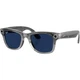 Смарт-очки Ray-Ban Meta Wayfarer Gen 2 Large Shiny Transparent Grey Frame/Clear to Sapphire Transitions Lens (RW4012 6840MF 53-22) [172171] - изображение 4