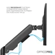Настольное крепление для монитора OfficePro MA441B с пружиной 17-42" 2~12 кг Black - изображение 15