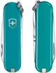 Нож Victorinox Classic SD Colors 0.6223.23G Mountain Lake 58 мм брелок для ключей маникюрный набор - изображение 2