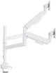 Настольное крепление для двух мониторов OfficePro MAH752W 24-57" 2~27 кг White - изображение 5