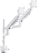 Настольное крепление для двух мониторов OfficePro MAH752W 24-57" 2~27 кг White - изображение 6