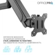 Настольное крепление для монитора OfficePro MA721B 17-32" 1-9 кг Black - изображение 14