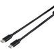 Кабель Atcom Type-C/Type-C, 0.8м, чорний (12113) - зображення 2