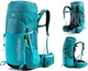 Туристический рюкзак Naturehike NH18Y045-Q 45 л алюминиевый каркас, вентиляция спинки Blue - изображение 2