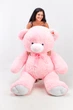 Огромный плюшевый мишка Teddy Boom Томми 2 метра розовый - изображение 3