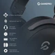 Гарнітура GamePro Asgard Freya Pro Black (HSW201B) - зображення 2