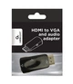 Адаптер Cablexpert HDMI - VGA V 1.4 (M/F), Black (A-HDMI-VGA-02) - изображение 2