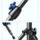 Штатив RTAKO ZJ-ZB01 55CM Matte Finish Carbon Steel Tripod Black (6930539528246) - изображение 3