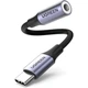 Перехідник USB-C to 3.5mm F 0.10m AV161 Ugreen (80154) - зображення 1