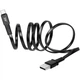 Дата кабель USB 2.0 AM to USB-C 1.2m black RivaCase (PS6002 BK12) - изображение 7