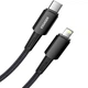 Дата кабель USB-C to Lightning 0.5m 20W black Essager (EXCTL-CGB01) - изображение 2