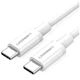 Дата кабель USB-C to USB-C 2.0m 18W US264 White Ugreen (60520) - зображення 1