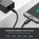 Дата кабель USB-C to USB-C 2.0m US286 3A Black Ugreen (10306) - изображение 4