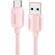 Дата кабель USB 2.0 AM to USB-C 1.0m 100W pink Essager (EXC7A-WL04-P) - зображення 1