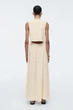 Сукня жіноча COS open-back cotton midi dress 1277936002 Eur 38 Екрю - изображение 4