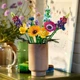 3G Конструктор Wild Flower Букет Цветов 980 деталей (01901) - изображение 6