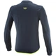 Сверхлегкая сетчатая мотокуртка IXON ARMA navy/white/bright yellow 2XL - изображение 2