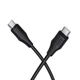 Кабель HOCO X124 Bien 60W silicone charging data cable C to C Black (6942007664448) - зображення 1