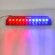 Проблесковый стробоскоп 12 LED под стекло красно-синий мигалка. - изображение 3