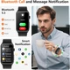 Смарт-годинник Marsyu 2026 1.57" Bluetooth дзвінки, тонометр, пульс, SpO2, монітор сну, 120 спортивних режимів, IP67, Android/iOS - зображення 9