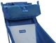 Кресло Helinox Sunset Chair Blue Block высокоспинное алюминиевое для кемпинга с карманами-подголовником - изображение 3
