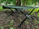 Розкладачка Base Camp Camping Bed складана для туризму, риболовлі, зі сталевим каркасом 110 кг Olive Green - зображення 11