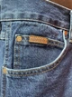 Джинси Wrangler чоловічі котон брокс прямі 36 сині - зображення 7