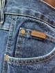 Джинсы Wrangler мужские коттон брокс прямые 33 синие - изображение 8