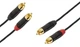 Profesjonalny kabel audio SSQ RCARCA2 2x RCA - 2x RCA (2 m) (5907688758733) - obraz 3