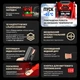 Бустер Maxcellent K180 12V/24V LiFePO4 36000mAh, 4000A, пусковое устройство для авто, грузовиков, бусов и спецтехники - изображение 6