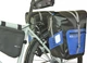 Велобаул Travel Extreme TE Thunder 27 л водонепроницаемый Quick Fix Roll Top для велосипеда Blue - изображение 4