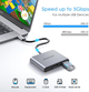Док-станція Onshida 3в1 USB-C HDMI адаптер 4K 30Hz PD 100W USB 3.0 для Nintendo Switch MacBook Samsung DeX - зображення 7