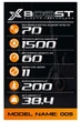 Електросамокат X-BOOST-005 60V 20AH 1500W, Электросамокат - изображение 8