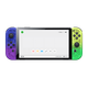 Консоль Nintendo Switch OLED Model HEG-001 Splatoon 3 Limited Edition Модифицированная 128GB Green Violet + 5 Встроенных Игр Б/У - изображение 1