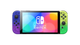 Консоль Nintendo Switch OLED Model HEG-001 Splatoon 3 Limited Edition Модифицированная 128GB Green Violet + 5 Встроенных Игр Б/У - изображение 2