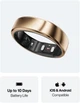 Смарт-кольцо RingConn Gen 2 Air Size 10 Dune Gold, AI-мониторинг сна, пульса и активности - изображение 2