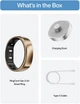 Смарт-кольцо RingConn Gen 2 Air Size 10 Dune Gold, AI-мониторинг сна, пульса и активности - изображение 4