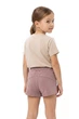 Шорты детские для девочки цвета мокко KIDS рост 128 (216715) - изображение 3