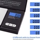 Высокоточные весы UNIWEIGH UA200 Digital Pocket Scale для взвешивания ювелирных изделий, монет, трав, порошков, лекарств, продуктов и мелких предметов, с LCD-дисплеем, функцией тары и авто-выключения - изображение 5