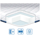 Топпер EuroSleep Super Strong средней жесткости 120х190 жаккард MC-4230 - зображення 2