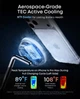 Бездротовий зарядний пристрій Anker Prime Wireless 3-in-1 Charging Station 25W, Qi2, AirCool, Dock Stand (B25X7G11) - зображення 3