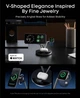 Бездротовий зарядний пристрій Anker Prime Wireless 3-in-1 Charging Station 25W, Qi2, AirCool, Dock Stand (B25X7G11) - зображення 8