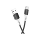 Дата кабель USB 2.0 AM to USB-C 1.0m 3A silicone BX79 black BOROFONE (6974443384789) (352119) - изображение 2