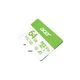 Карта памяти Acer 64GB microSD MSC100 /U3/V30/A1/C10 R 100MB/s / Write 30MB/s (BL.9BWWA.336) (347110) - изображение 1