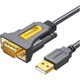 Кабель для передачи данных USB to COM M 2.0m DB9 RS-232 CR104 black Ugreen (20222) (346846) - изображение 1